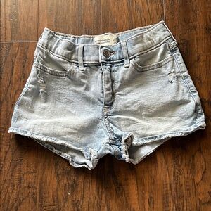 Abercrombie kids Light Blue Jean Shorts